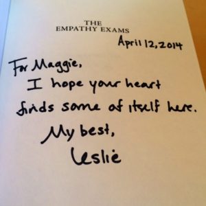 My favorite book of the year, as signed by the author. *swoon*